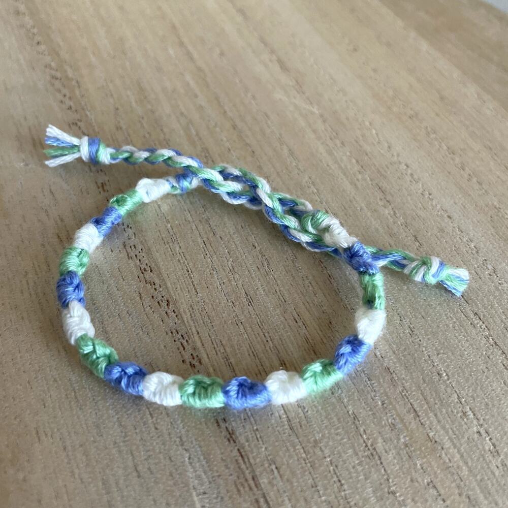 Pari Bracelet, anklet, trendy, comfortable, tie, embroidery thread, woven, gift